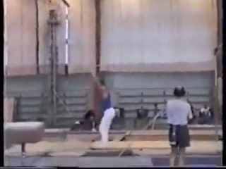 alexey nemov (preparation for the olympic games in atlanta 1996) [gymnastics miscellaneous]