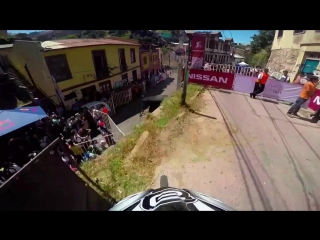 urban mountain bike racing in the streets of valparai so