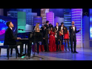 rudn team - musical - russian songs in the style of jazz, soul and world | hd: kvn-2014. fourth 1/8 finals
